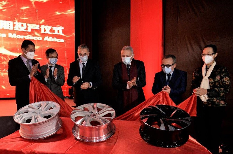 "ديكاستال"الصينية تفتتح ثاني مصنع لإطارات العجلات بالقنيطرة