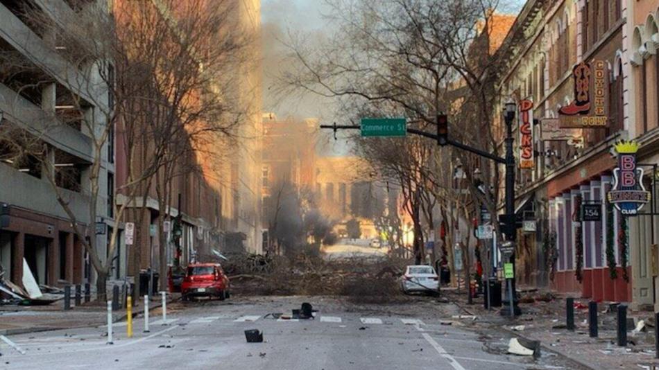 USA: une forte explosion secoue Nashville, un acte délibéré selon la police