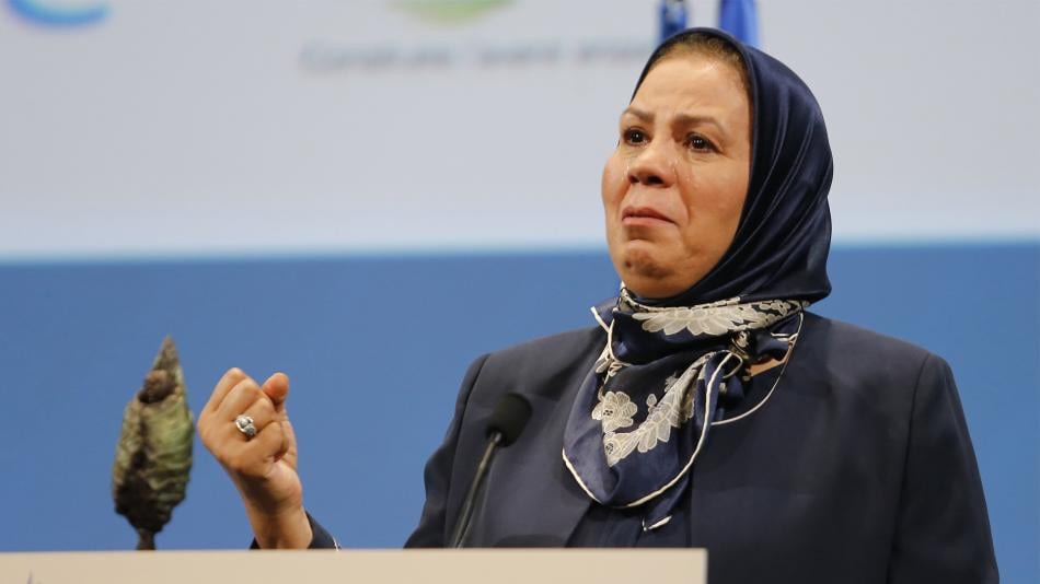 Latifa Ibn Ziaten décorée par le Pape