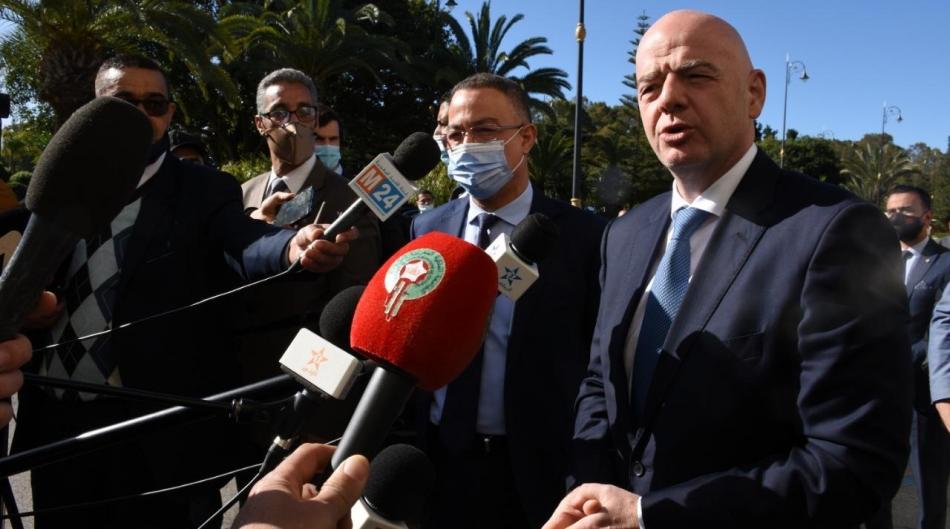 AG de la CAF: Infantino est de retour au Maroc 