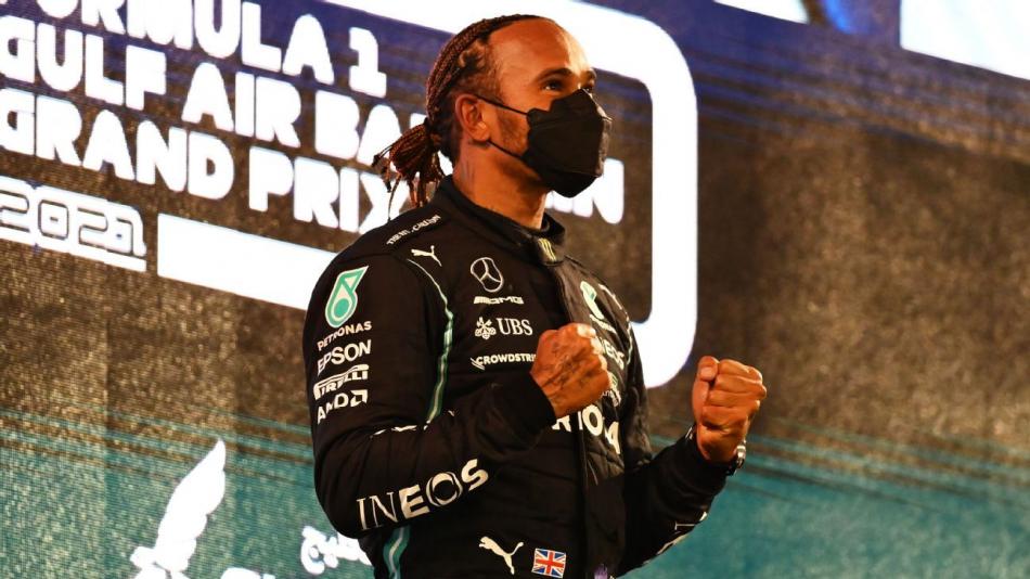 Lewis Hamilton remporte le GP Bahreïn 
