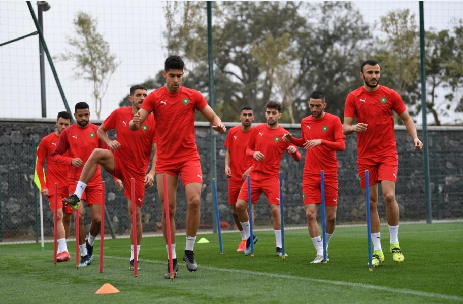 الكان .. حصة تدريبية للأسود وعودة بونو وغياب حكيمي