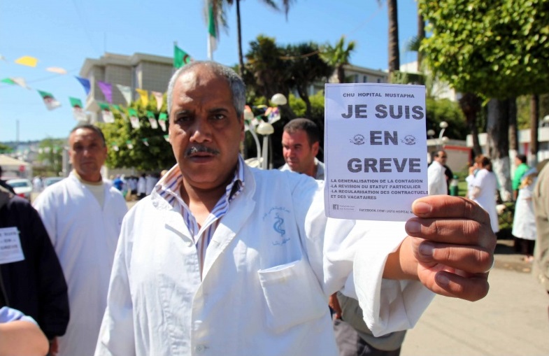 Algérie: les hôpitaux observent une grève générale