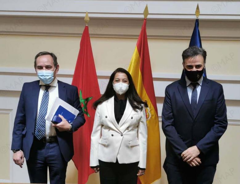 بنيعيش تناقش مع كاتب الدولة الإسباني تدبير الهجرة 