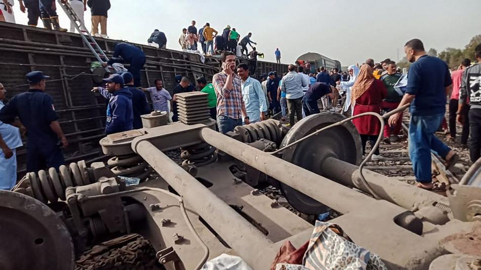 Egypte: près de 100 blessés dans un nouvel accident de train 