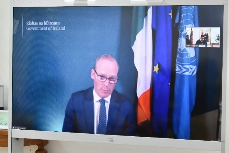 Nasser Bourita s'entretient avec son homologue irlandais