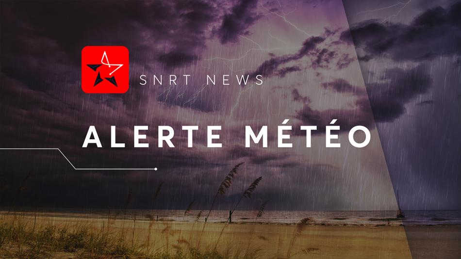 Alete météo : Fortes averses orageuses avec grêle locale dans plusieurs provinces