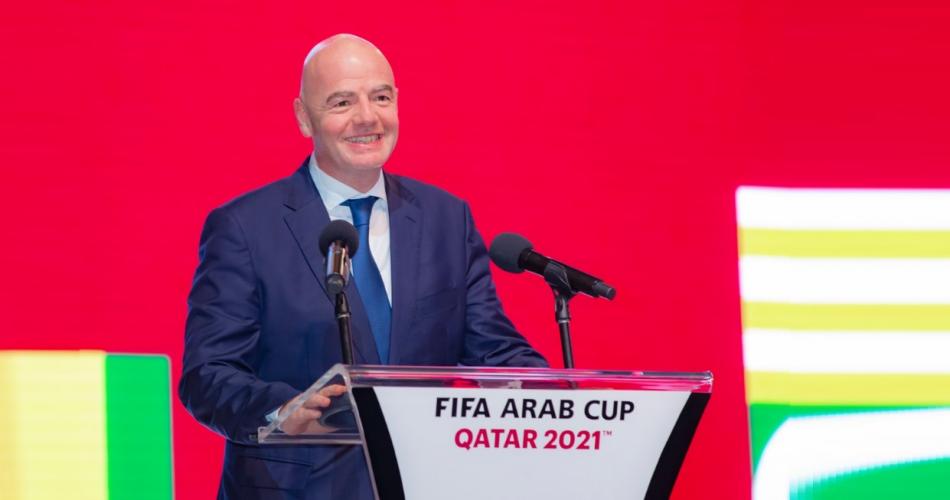 إينفانتينو: كأس العرب مناسبة للاحتفال بالأخوة العربية 