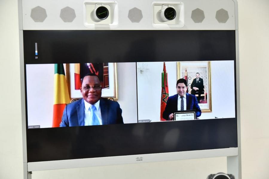 Bourita s'entretient avec son homologue congolais