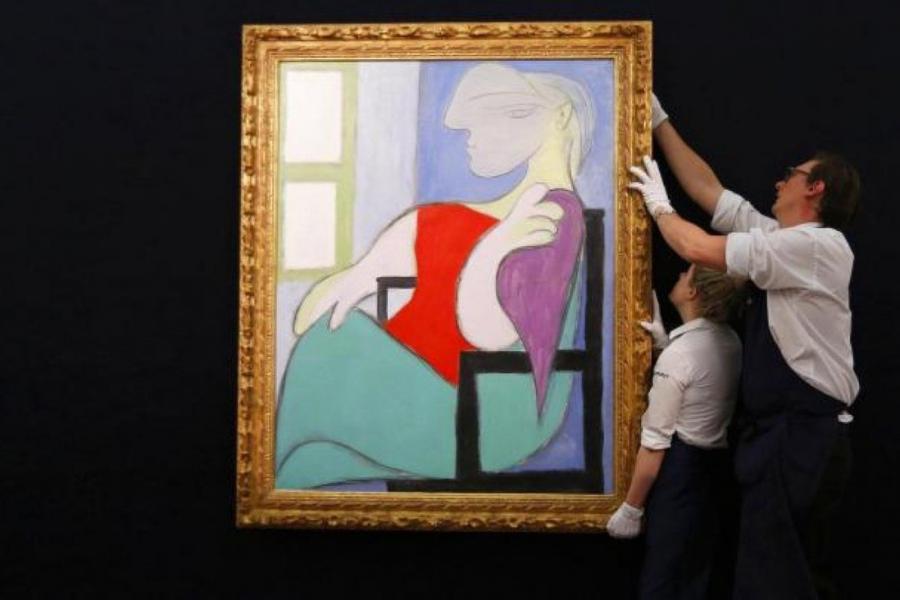 لوحة لبيكاسو تباع بأزيد من 100 مليون دولار                         