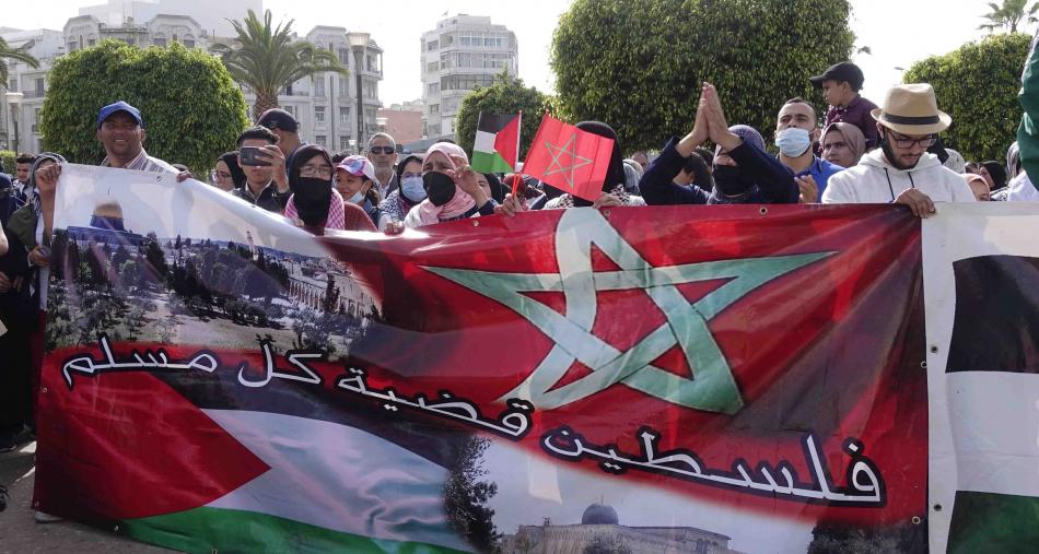 Mobilisation pro-palestinienne dans plusieurs villes au Maroc