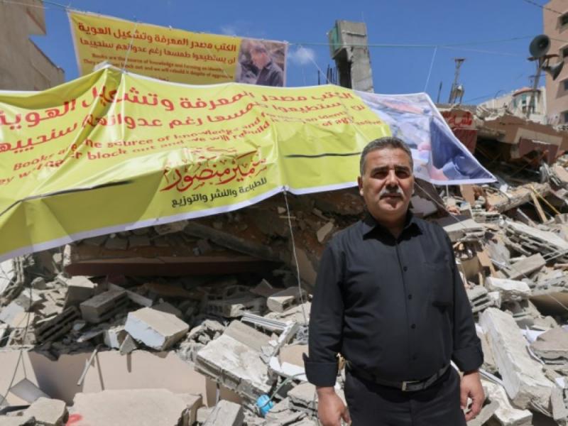 À Gaza, le temple des livres réduit en poussière 