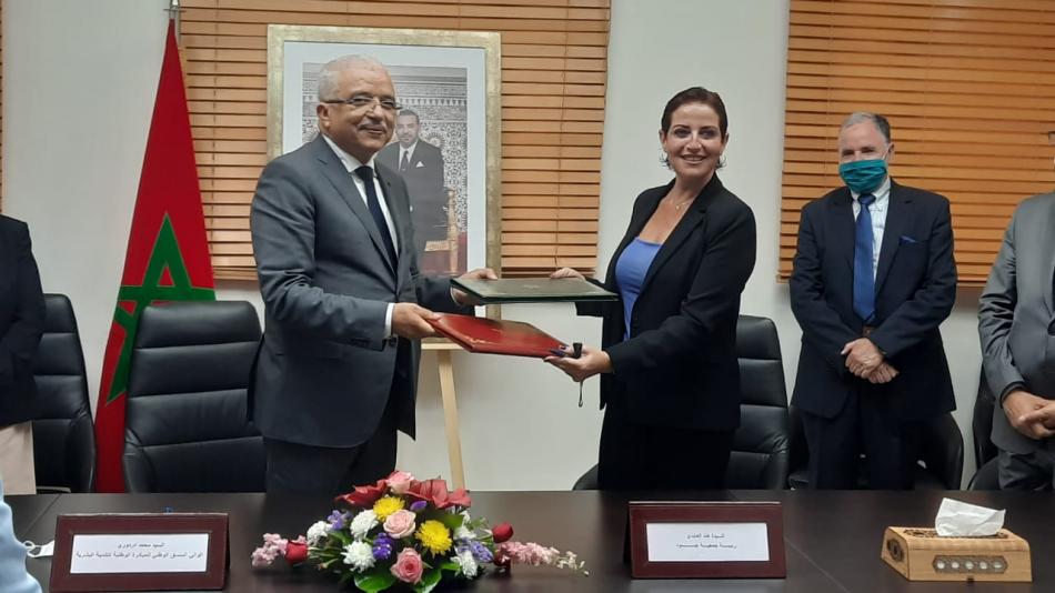 توقيع اتفاقية شراكة بين المبادرة الوطنية للتنمية البشرية وجمعية "جود"