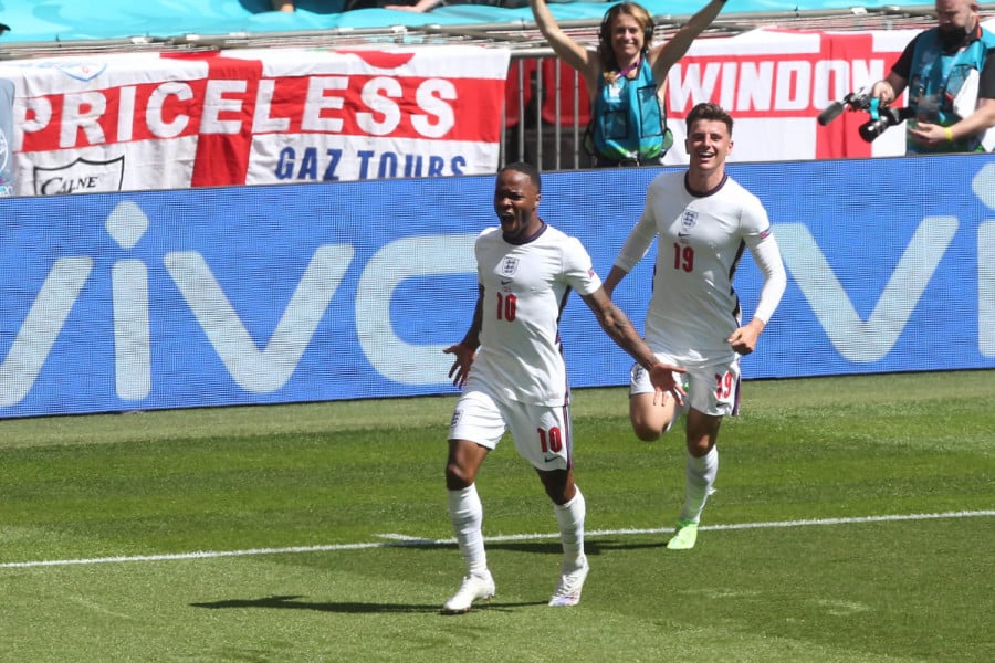 EURO 2020: Raheem Sterling offre la victoire à l'Angleterre