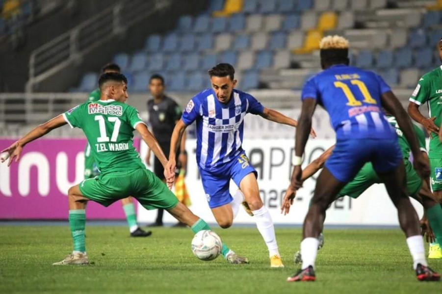 البطولة ..  الرجاء يتفوق على اتحاد طنجة 