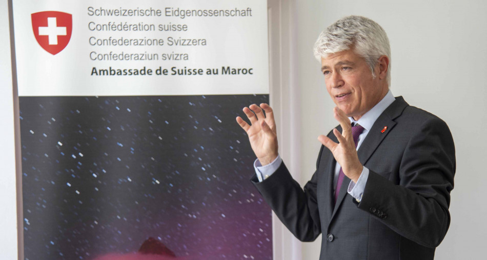 Réouverture du Consulat honoraire et de la représentation de la l’Ambassadeur de la Suisse au Maroc, Guillaume Scheurer, Suisse à Marrakech