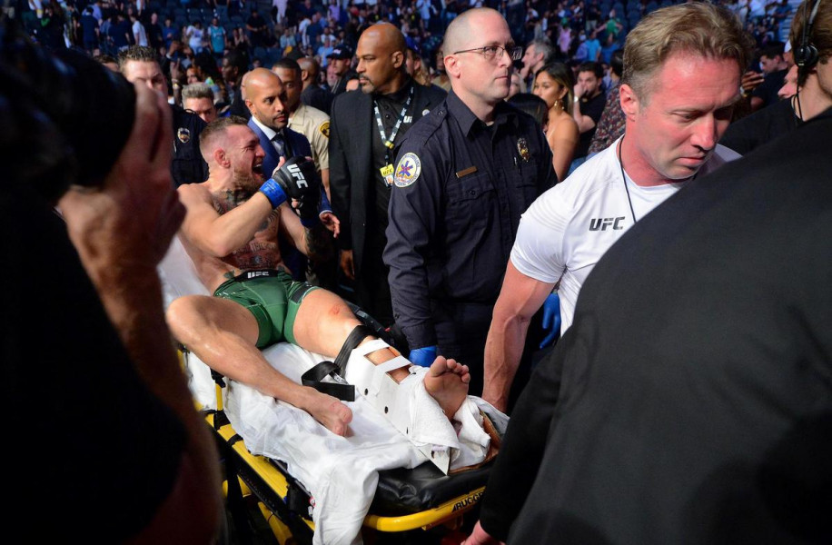 MMA: lourde blessure de McGregor dans son troisième combat contre Poirier