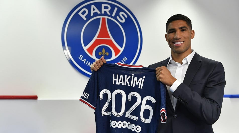 Achraf Hakimi testé positif au coronavirus