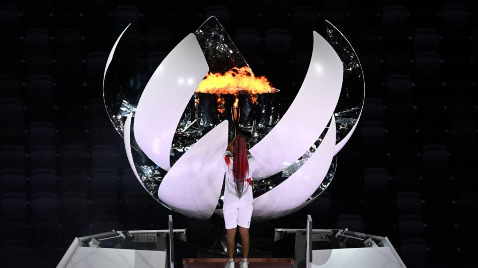 JO Tokyo 2020: Naomi Osaka, dernière relayeuse, a allumé la vasque olympique