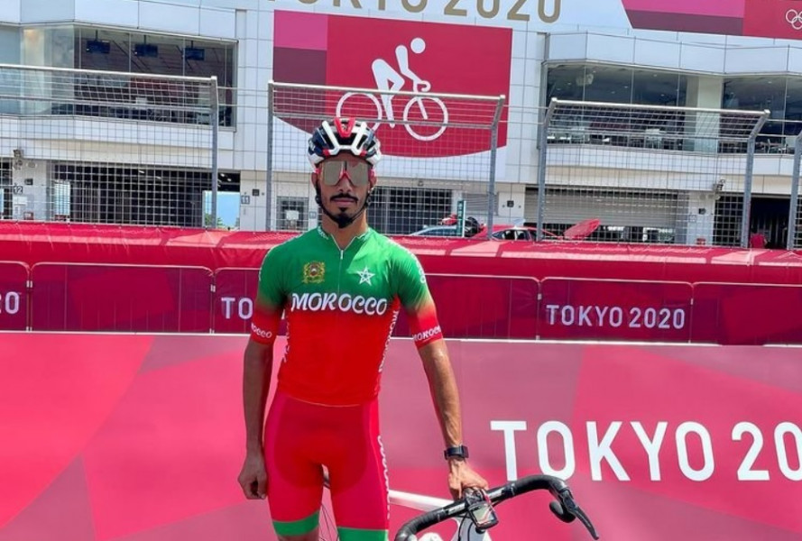 JO Tokyo 2020: le cycliste Mouhsine El Kouraji a abandonné la course 