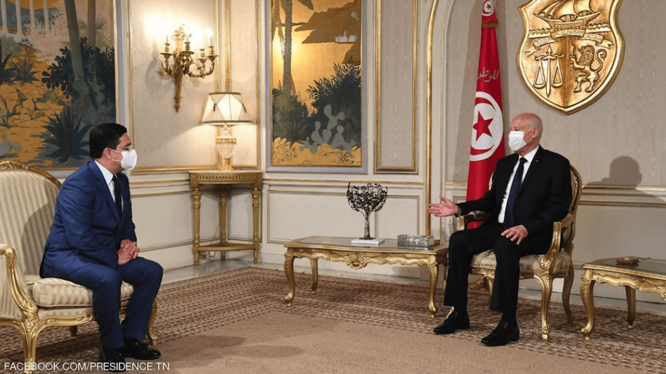 رسالة من جلالة الملك إلى الرئيس التونسي
