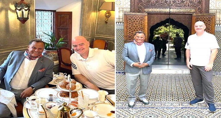 رئيس الفيفا إنفانتينو يختار مراكش لقضاء عطلته الصيفية