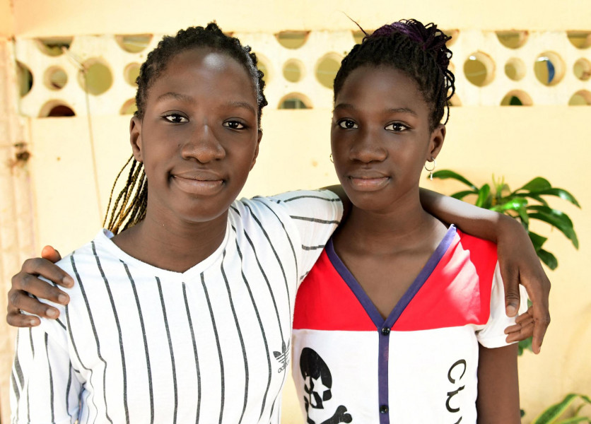 A 13 ans, ces jumelles sénégalaises ont déjà décroché leur bac 