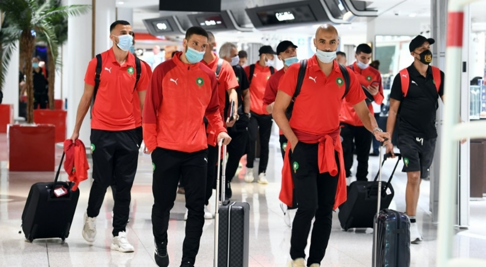 المنتخب الوطني يتأهب لمغادرة كوناكري نحو المغرب