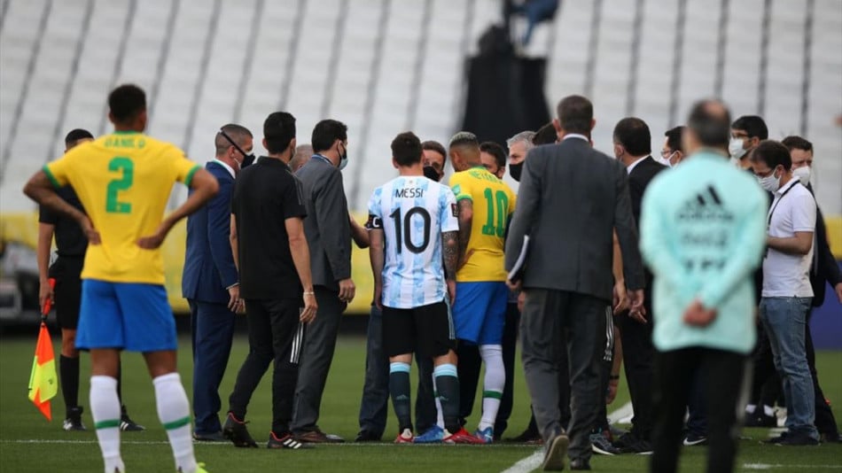 Suspension du match Brésil-Argentine: une décision des instances disciplinaires sera prise en temps voulu !
