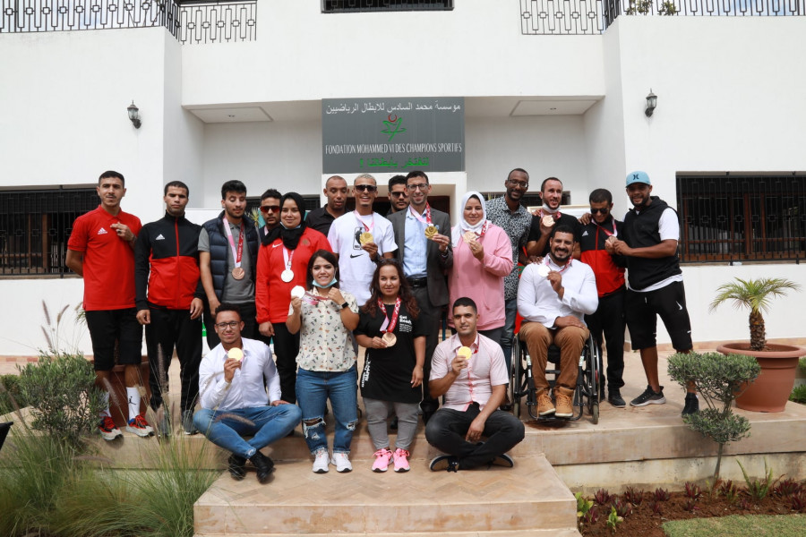 La Fondation Mohammed VI honore les champions paralympiques