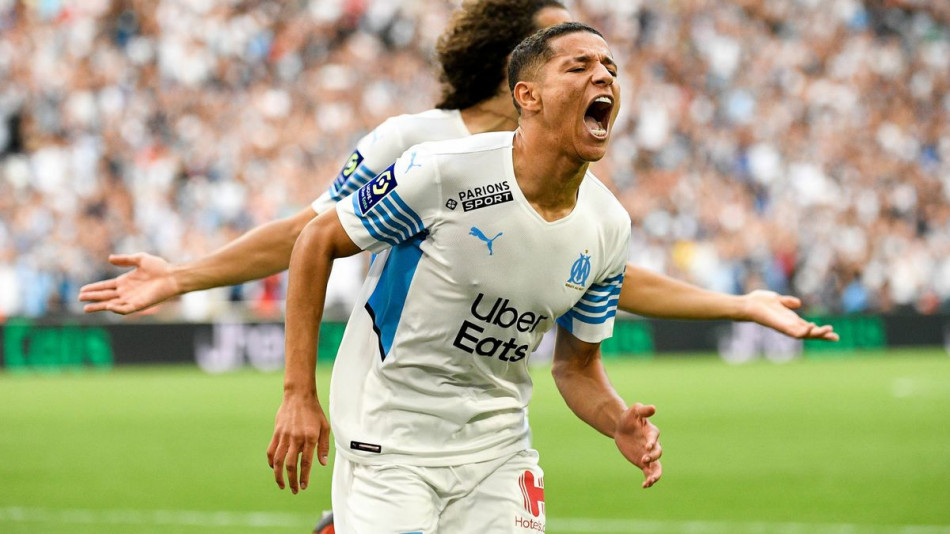 Amine Harit se réjouit de son tout premier but avec l'OM
