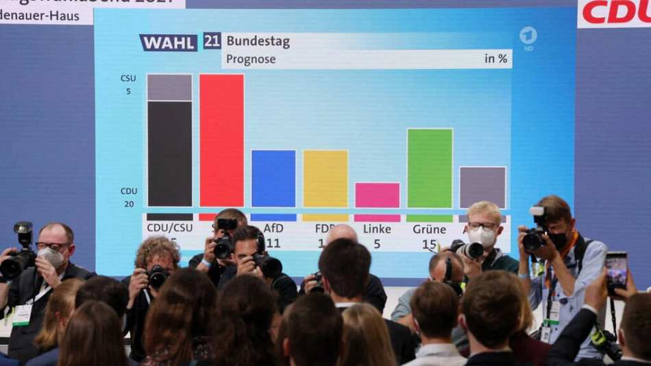 Elections législatives allemandes: les sociaux-démocrates et les conservateurs au coude-à-coude