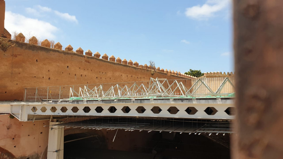 ONCF: le mur historique adjacent à la gare de "Rabat Medina" sera-t-il démoli?
