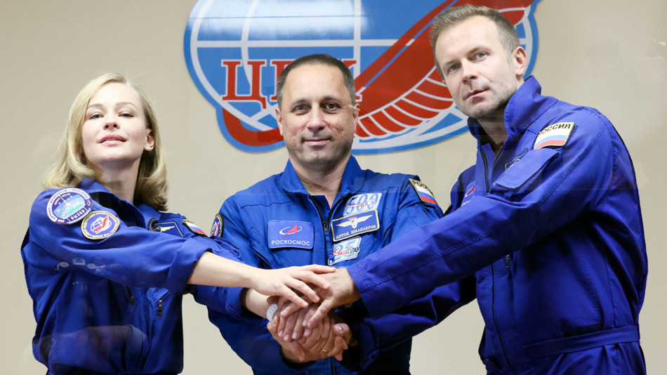 Cinéma de l'espace: l'équipe russe de retour sur terre