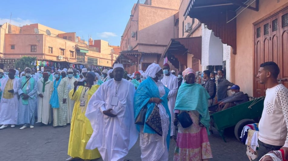 Marrakech: quelque 280 Tijanes du Sénégal visitent la Zaouia Tijaniya