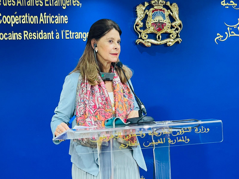 Marta Lucia Ramírez appelle à saisir les opportunités de coopération entre le Maroc et la Colombie