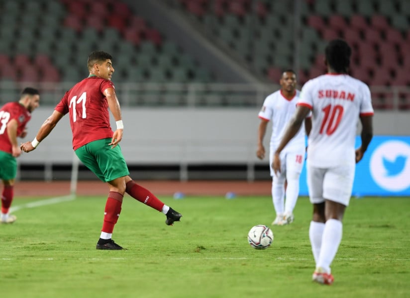 السودان والمغرب في ملعب مولاي عبد الله  