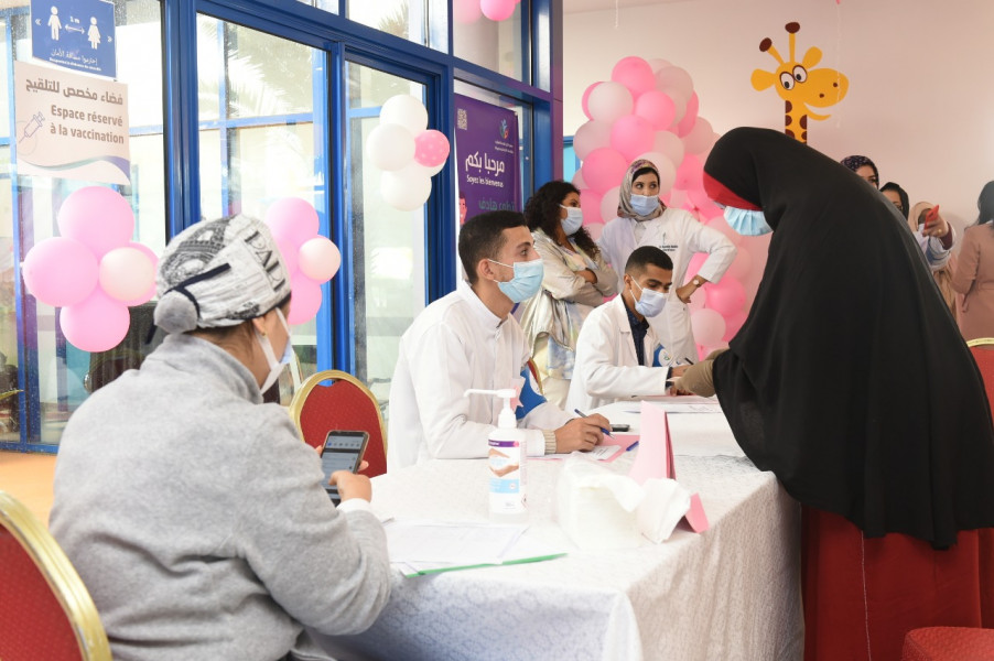 Khouribga: une campagne de dépistage du cancer du sein au profit de 160 femmes