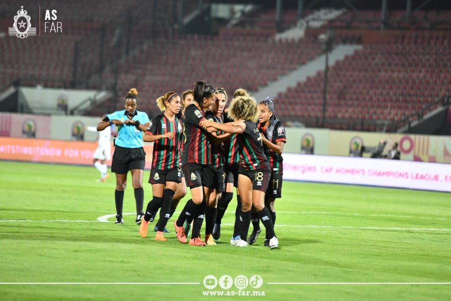 Ligue des champions féminine: l'AS FAR bat Rivers Angels Fc