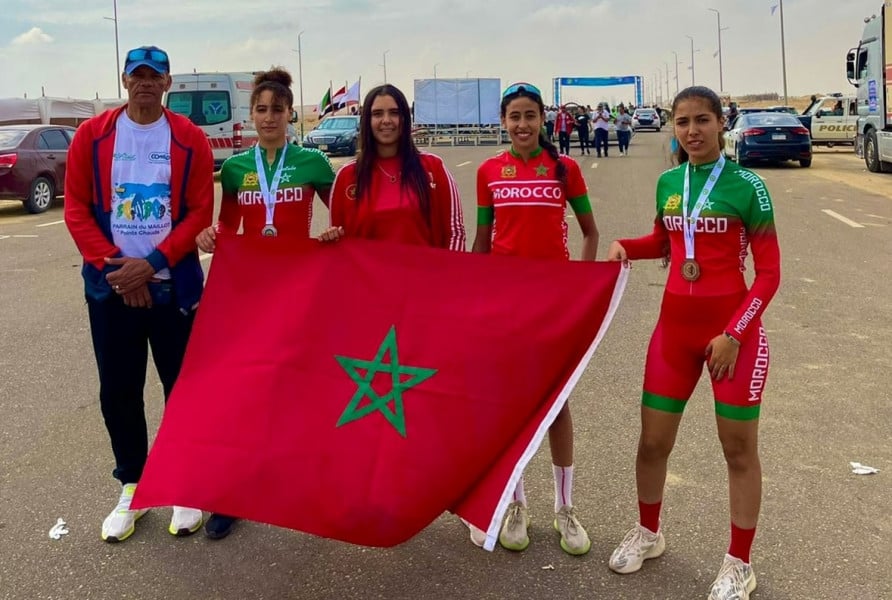 دراجات .. 5 ميداليات للمغرب  