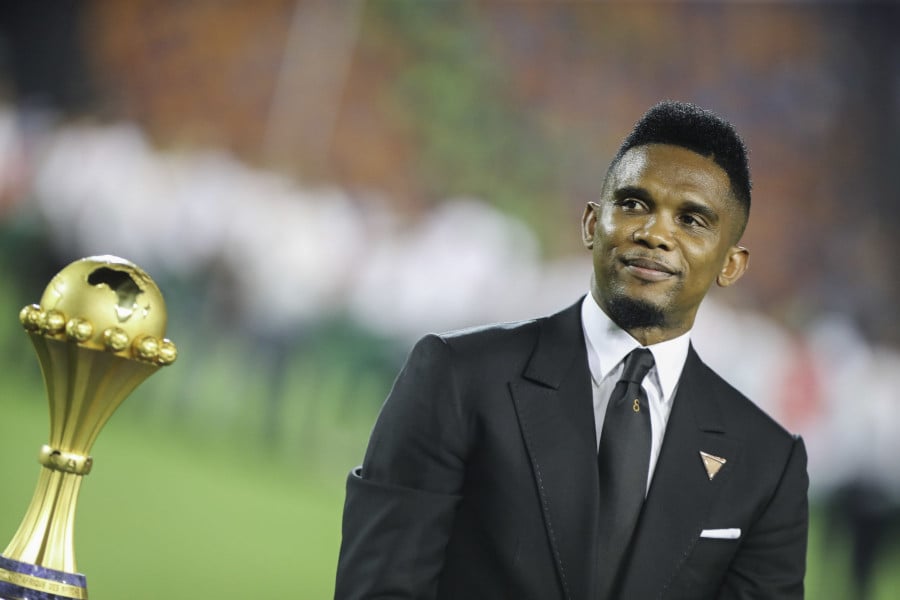 Cameroun: Eto'o dépose sa candidature à la présidence de la Fecafoot