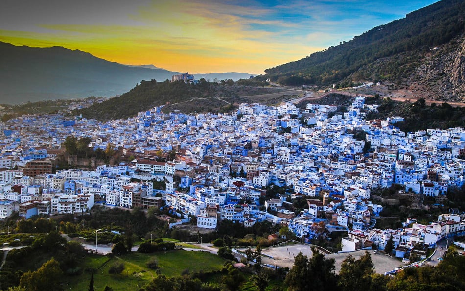 Chefchaouen dans le top 7 plus belles villes monochromes du monde