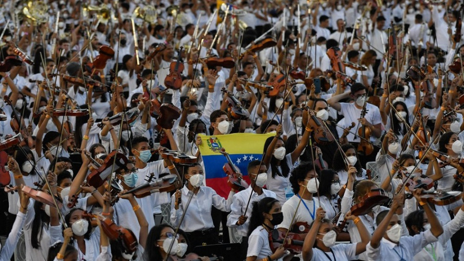 Le Venezuela bat le record du plus grand orchestre du monde