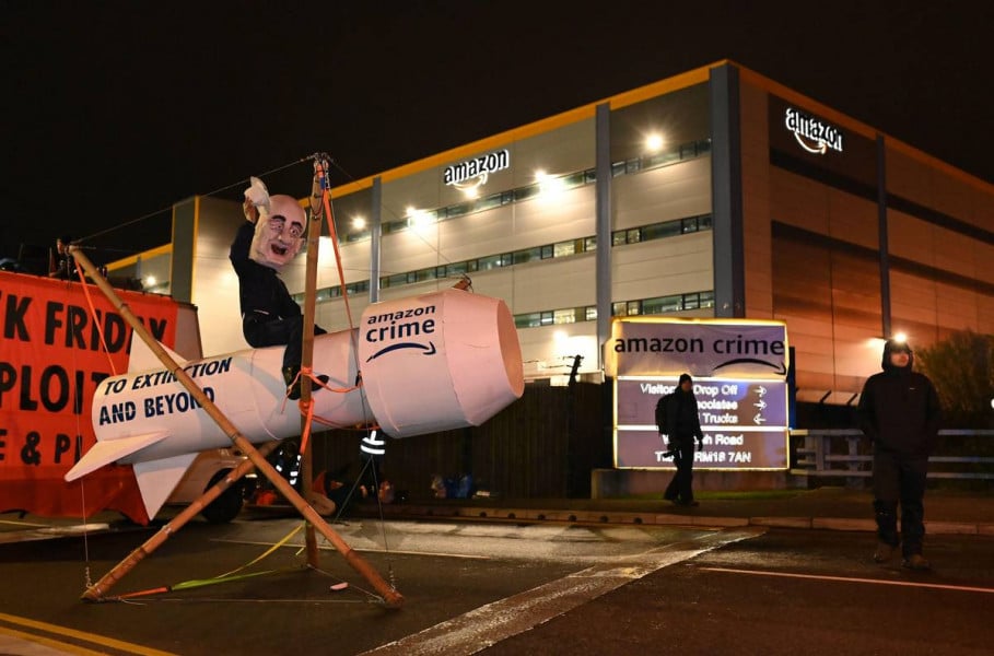 Les sites d'Amazon en Europe ciblés par des actions contre le "Black Friday"