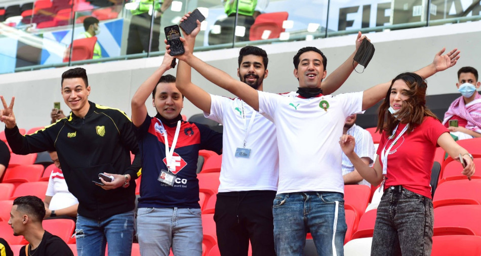 Coupe arabe: les Lions de l'Atlas appuyés par les supporters marocains contre la Jordanie
