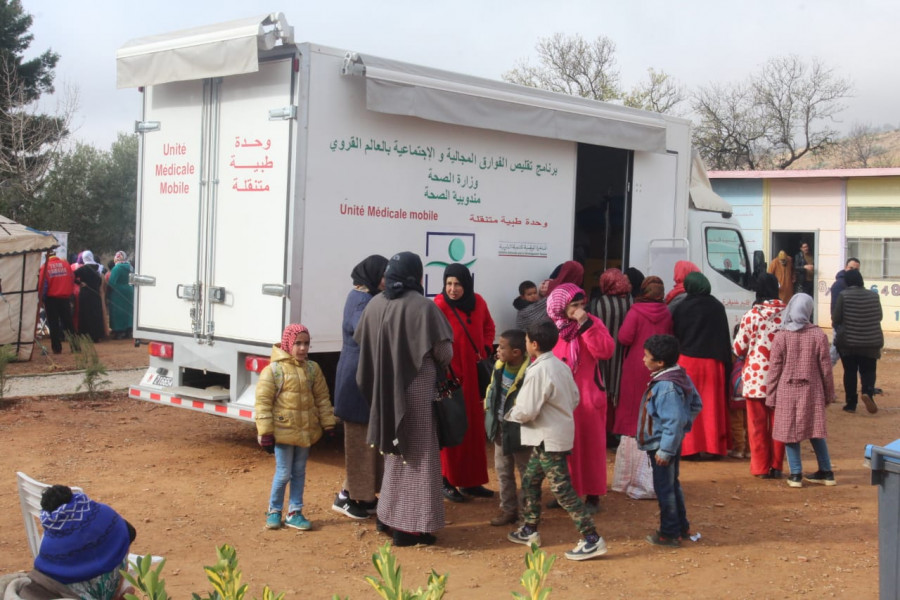 Azilal: déploiement de 12 unités médicales mobiles au profit de 1.545 bénéficiaires