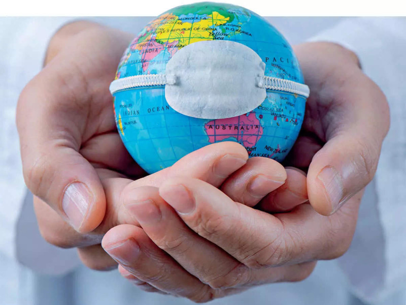 Covid-19: progression des cas dans trois régions du monde