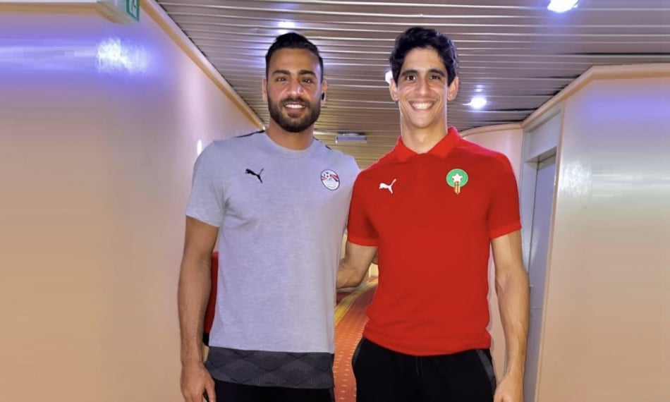 لقاء خاص بين بونو وأبو جبل 