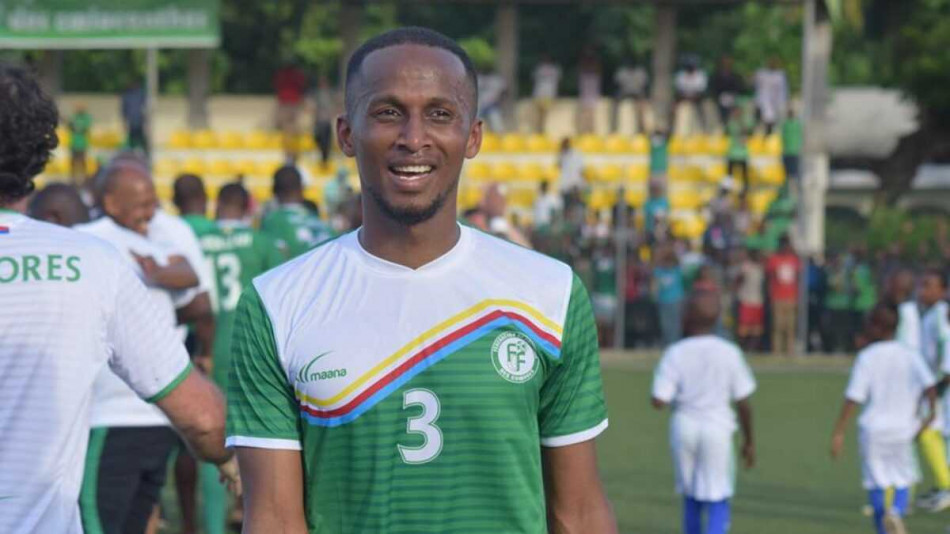 CAN 2021: le défenseur Chaker Alhadhur gardien de but des Comores contre le Cameroun
