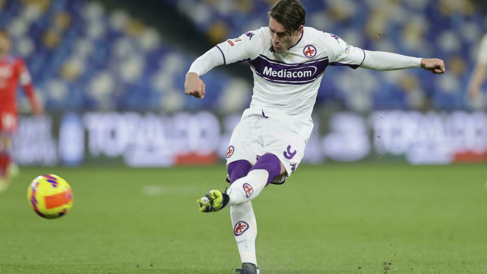 L'attaquant serbe Dusan Vlahovic transféré de la Fiorentina à la Juventus